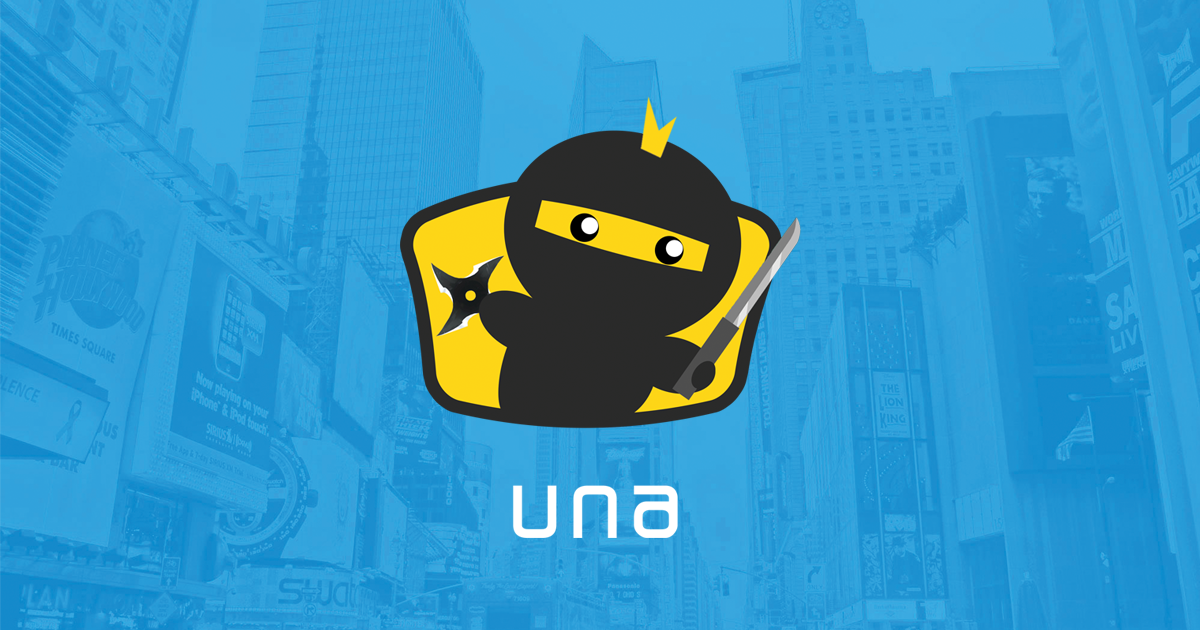 una